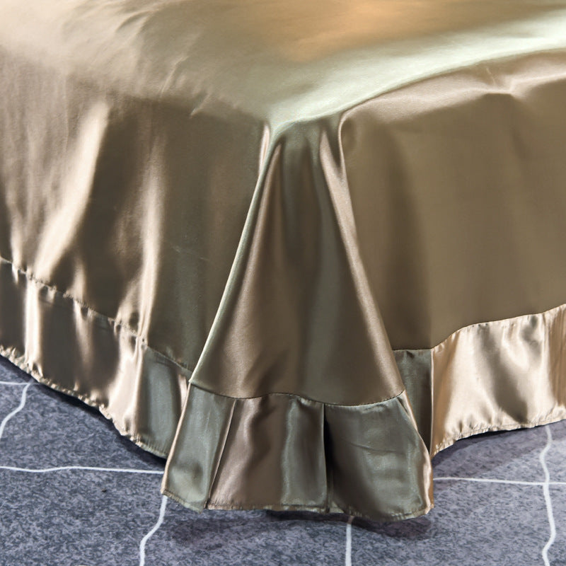 Luxury Silk Four-Piece Bedding