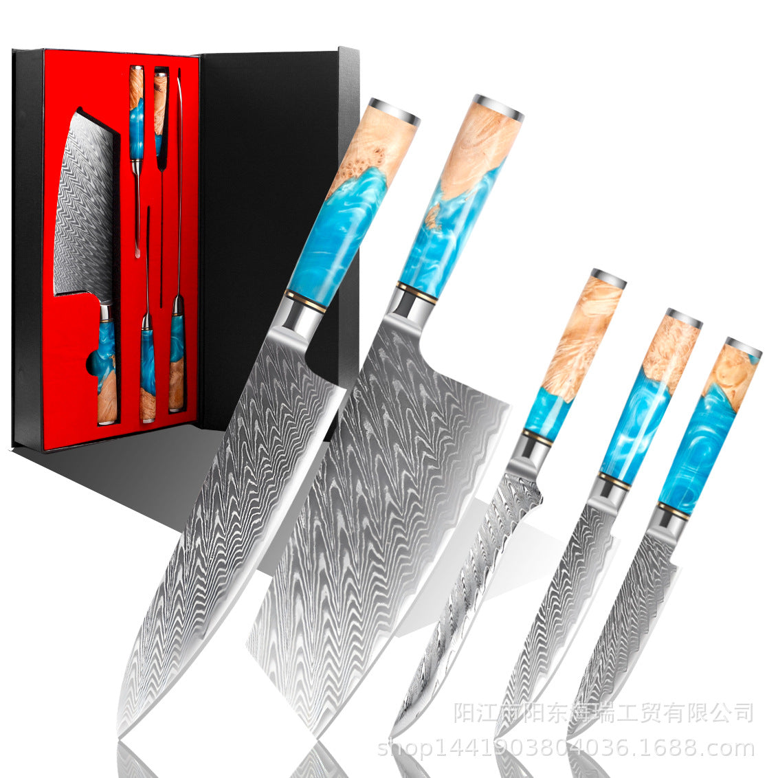 Premium VG10 Damascus Steel Knife Collection | Full Tang Professional Chef Knives