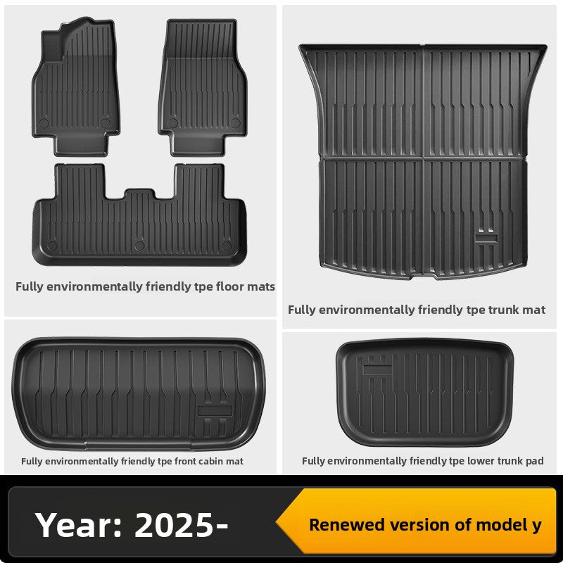 Tesla Model 3/Y Custom Fit TPE All-Weather Floor Mats