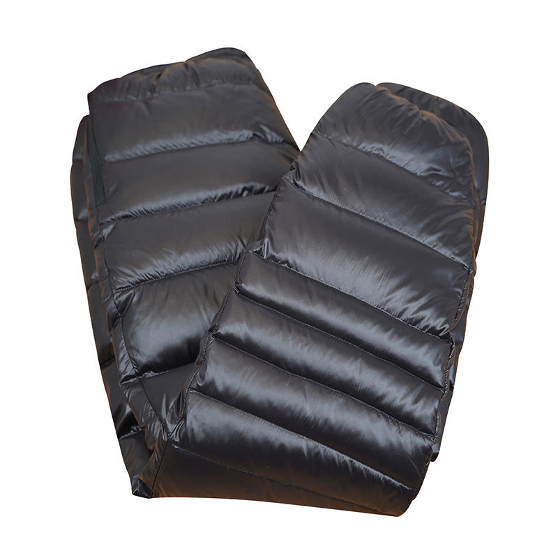 Thickened Down Trousers with White Duck Down