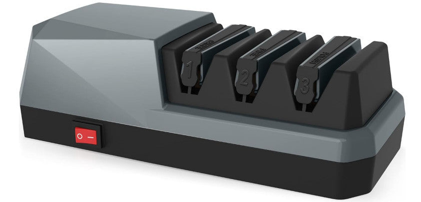 Professional Electric Knife Sharpener | Premium Diamond & Ceramic Wheels