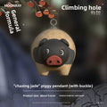 Chasing Jade Piggy Character Pendant