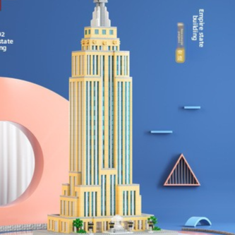 Imperial Architectural Series Micro-Diamond Landmark Exhibition Set