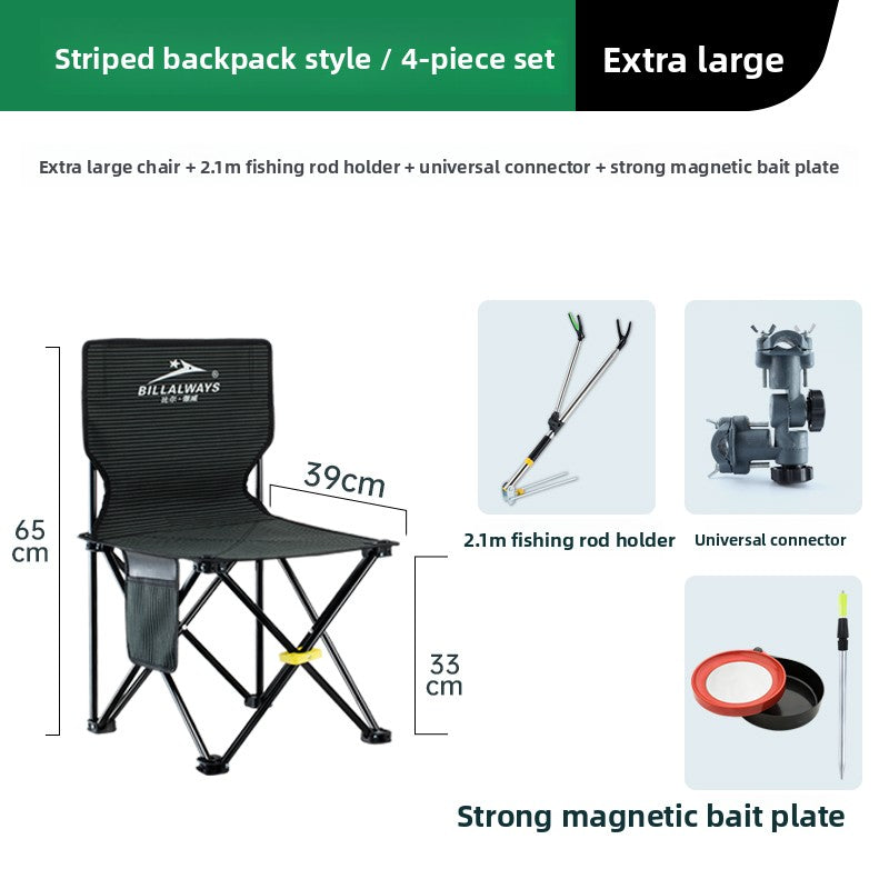 Multifunctional Foldable Fishing Chair