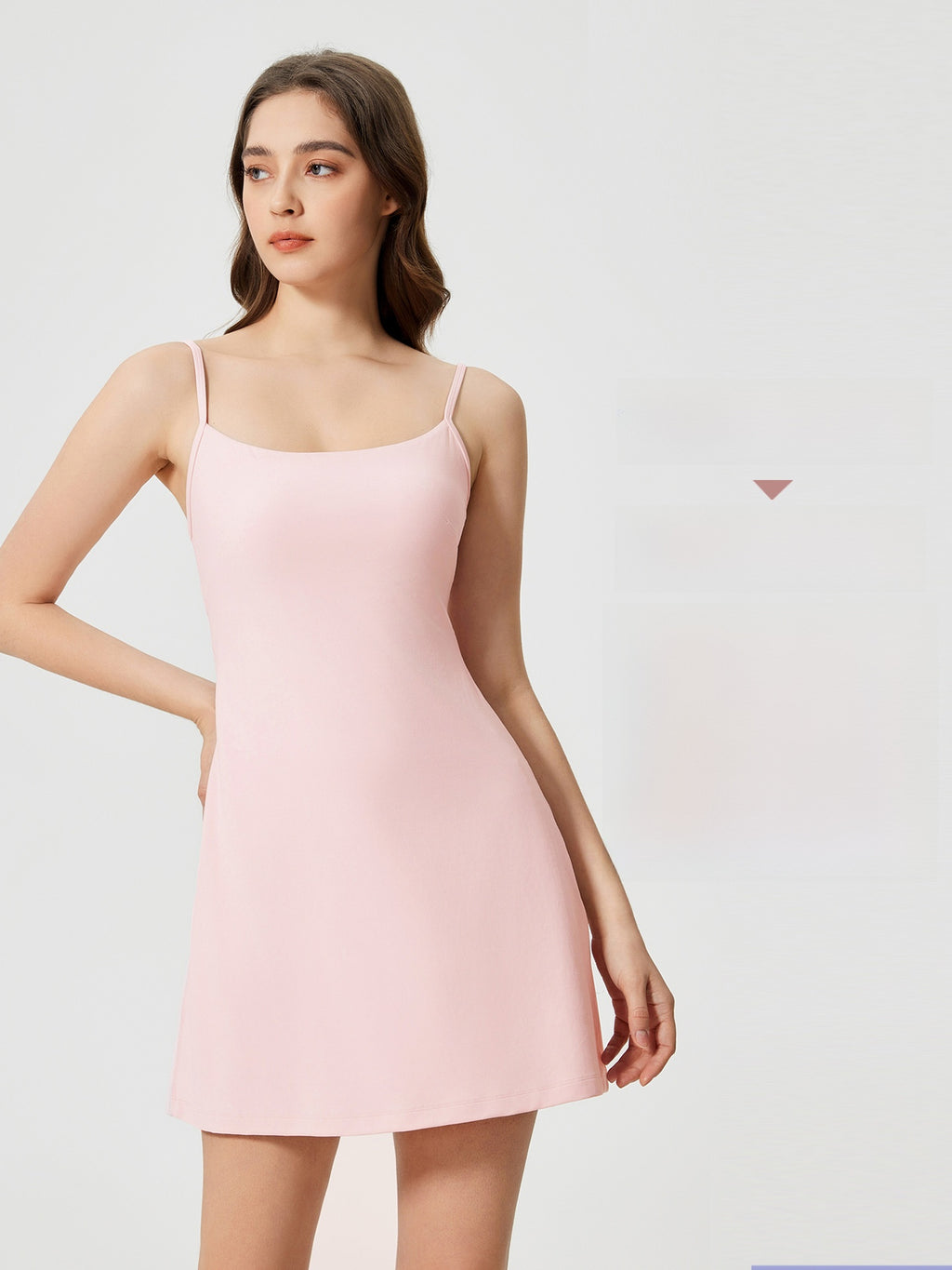 Aero Flex Open-Back Tennis Dress | Athletic Activewear with Built-In Lining