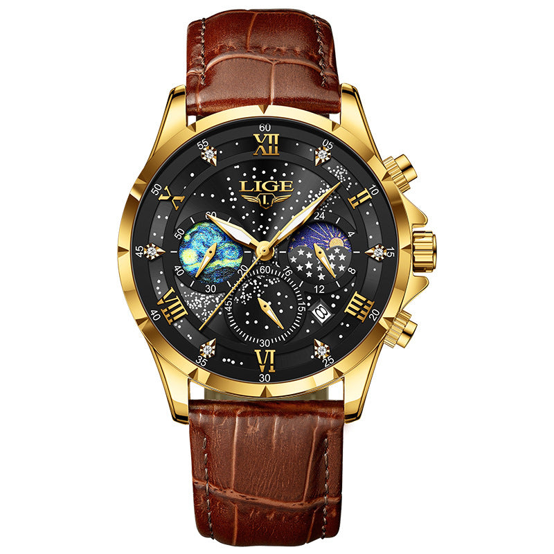 Waterproof Luminous Quartz Watch