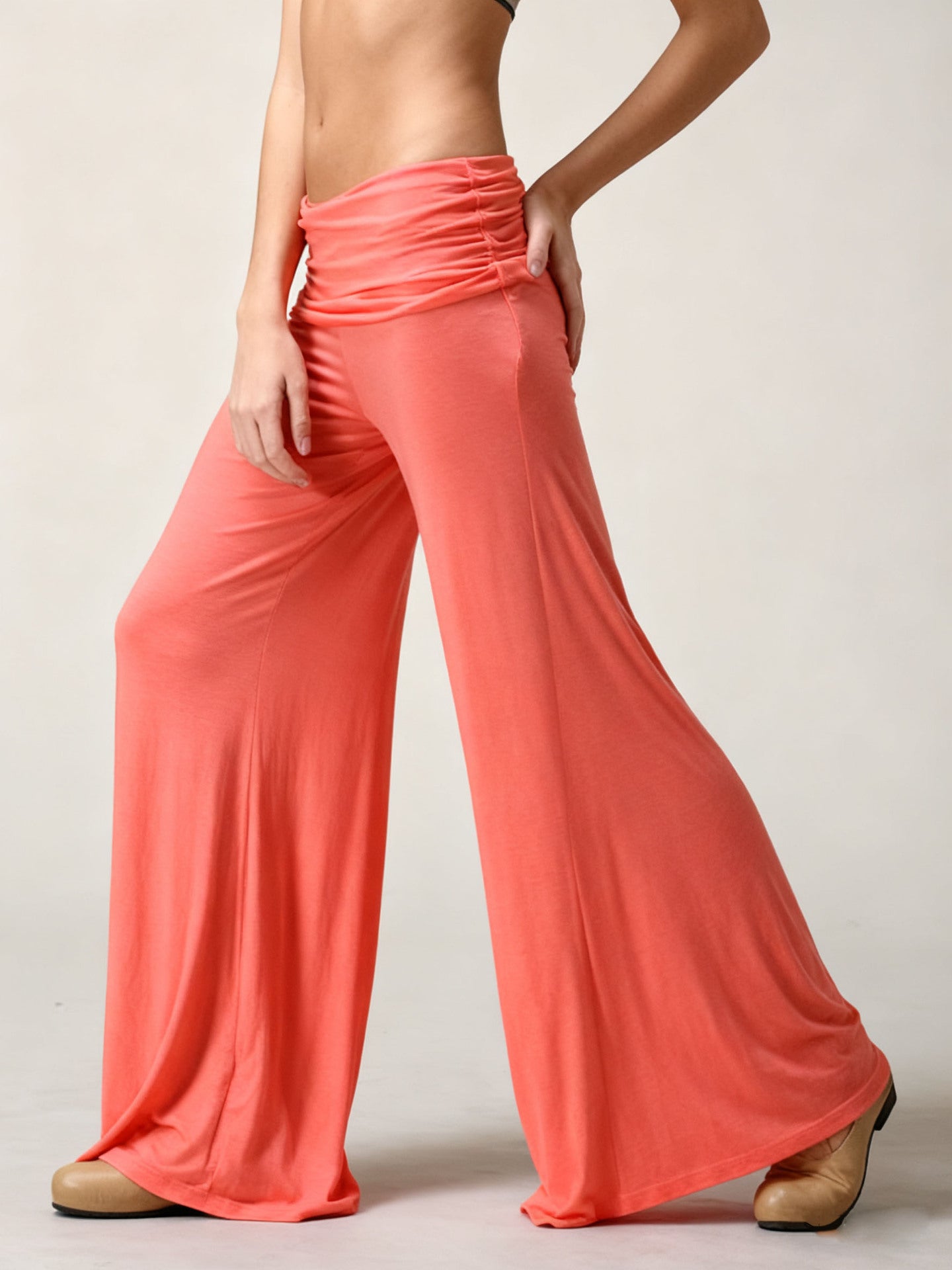 Wide Leg Flared Yoga Pants