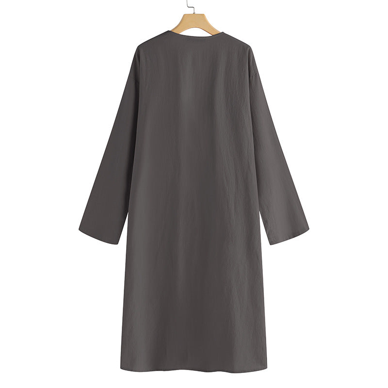 Women's V-Neck Trench Coat