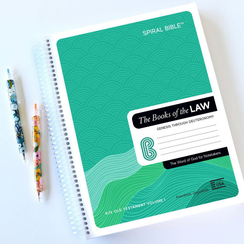 Amazon the in a Year: a 52-Week Study A4 Notebook A5 Coil Notebook Notepad
