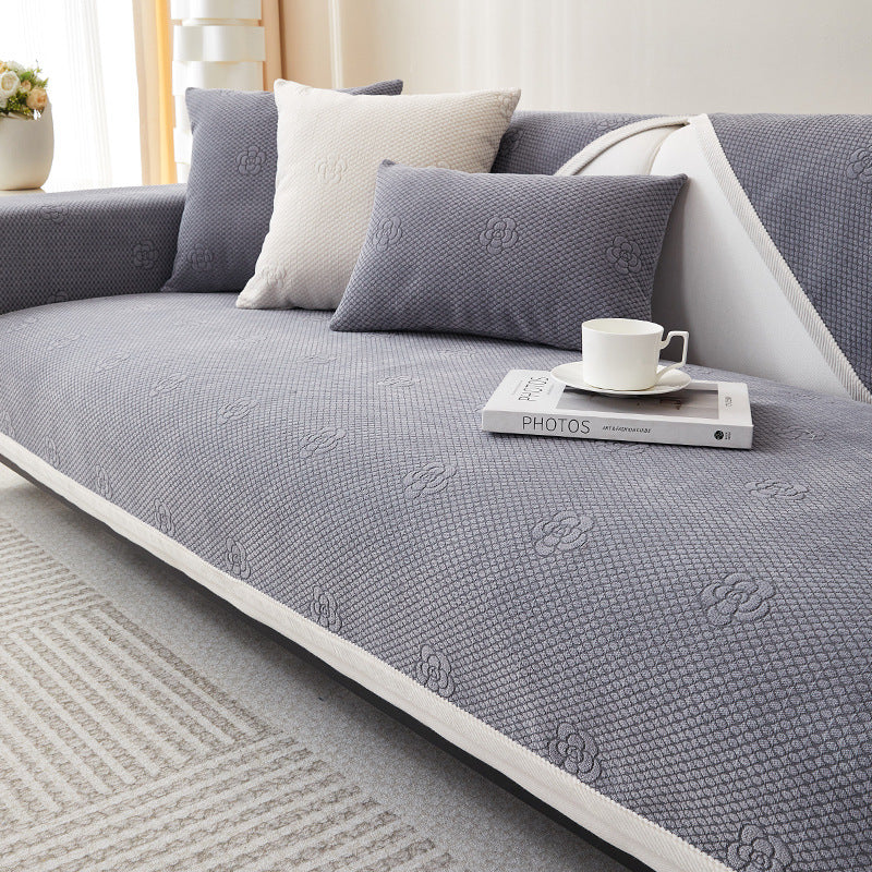 Modern Chenille Sofa Cushion Cover