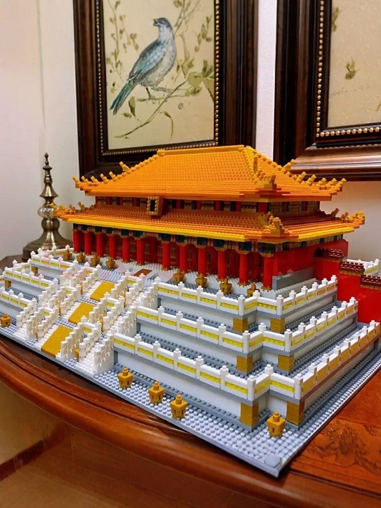 Imperial Architecture Mortise & Tenon Building Block Set - 3D Display Model