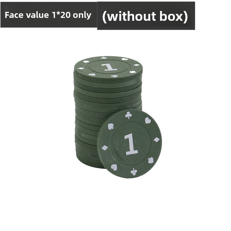 Plastic Poker Chips for Card Games