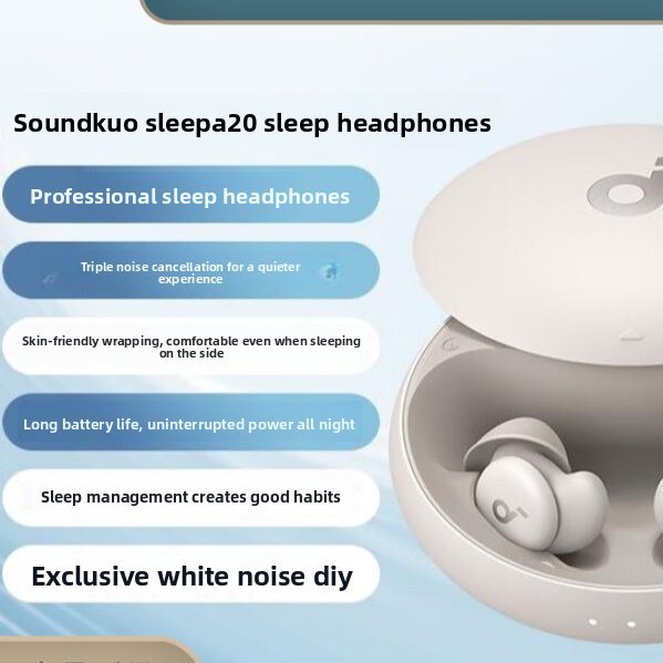 Wireless Sleep Headphones with Noise Cancellation