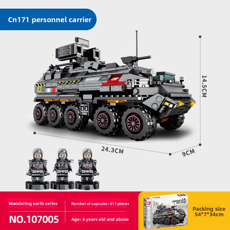 Military Tank Building Blocks Set