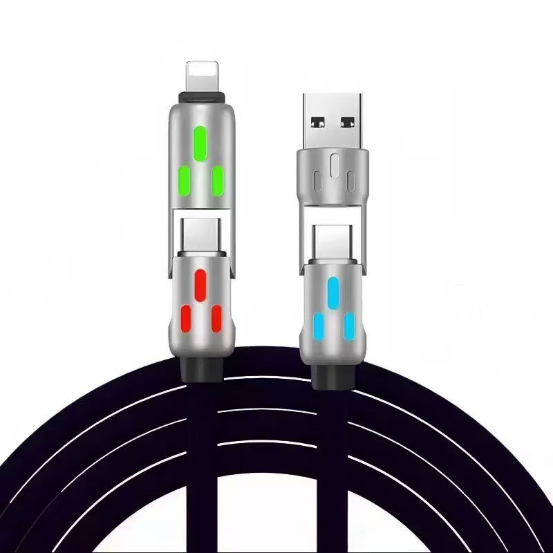 Colorful Breathing Light Fast Charging Data Cable