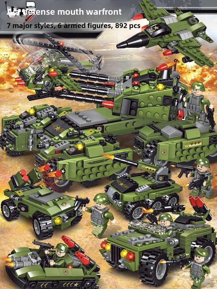 Military Tank Building Blocks Set