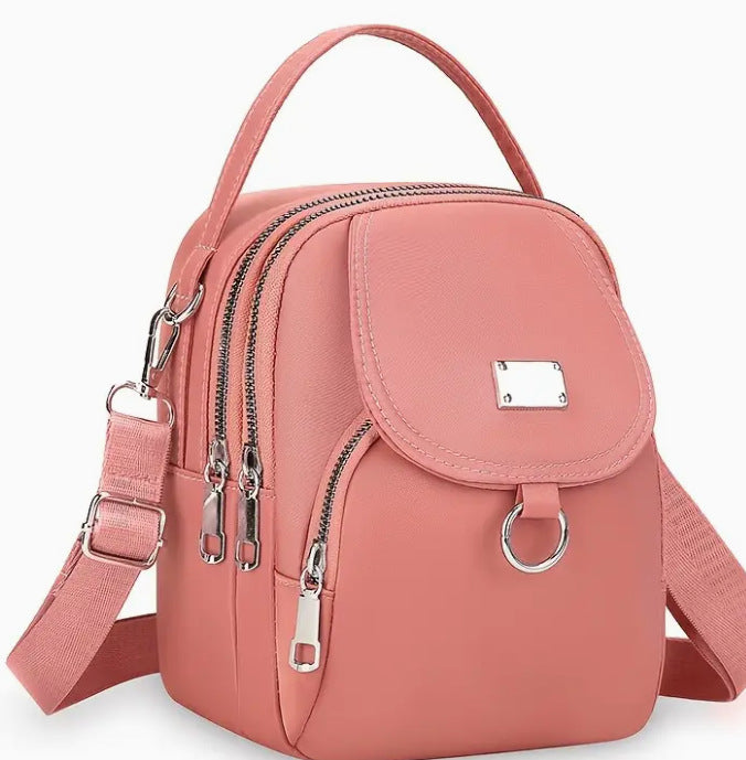Women's Oxford Cloth Crossbody Shoulder Bag