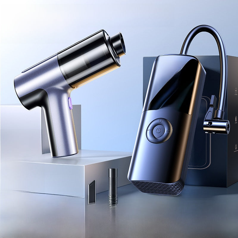 Handheld Cordless Vacuum Cleaner with Blowing and Suction
