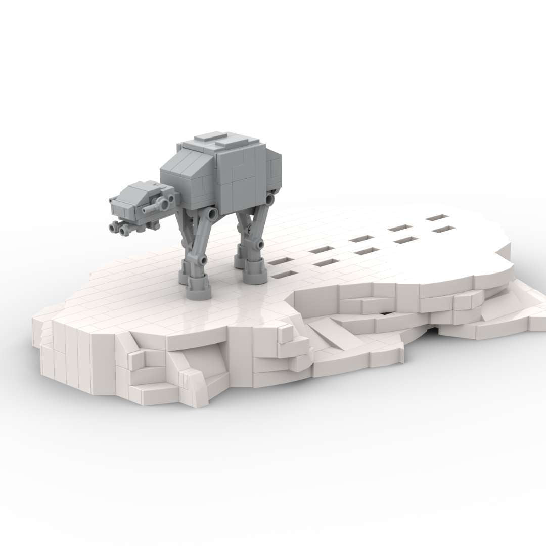 Star Wars Imperial AT-AT Walker Miniature Building Blocks Set