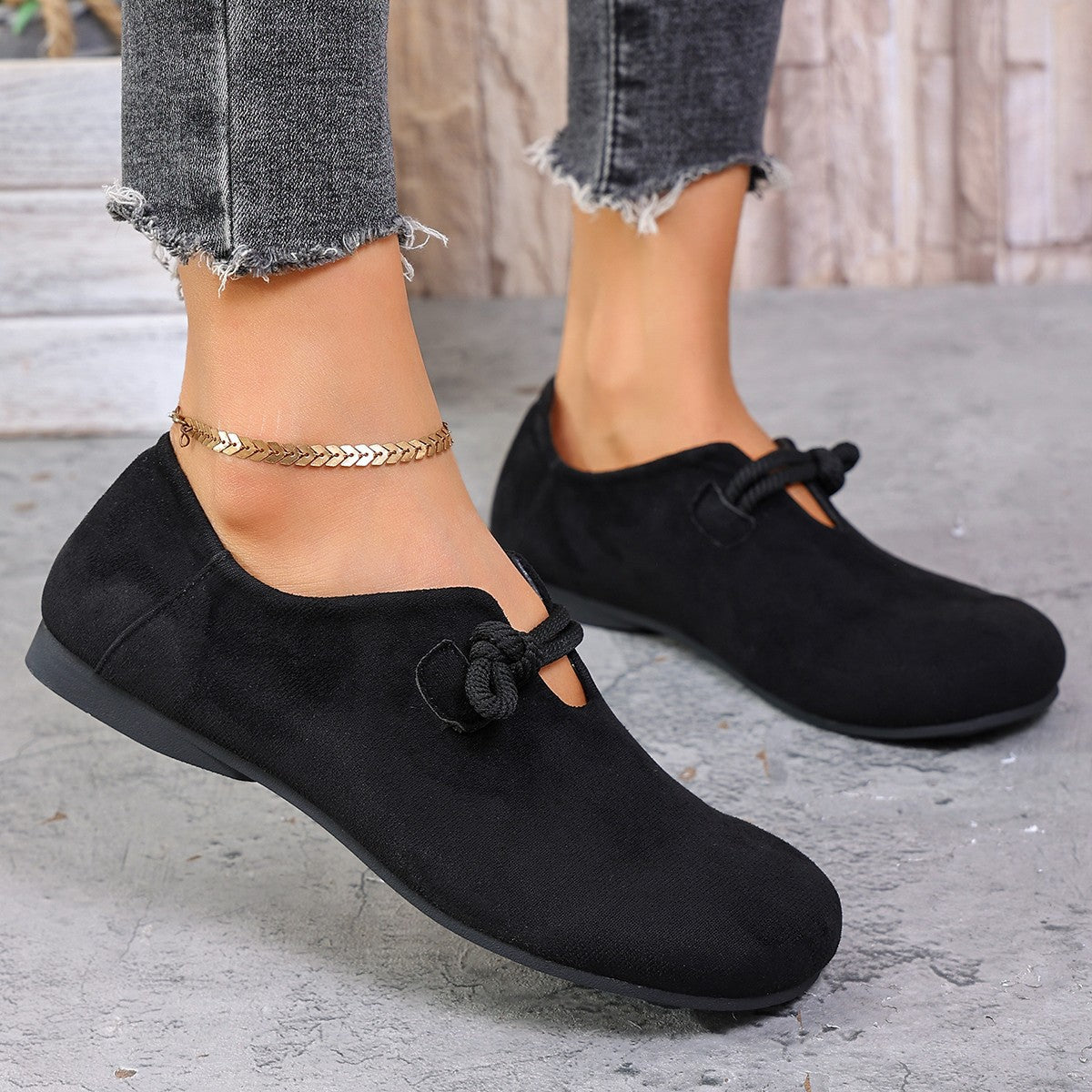Womens Slip-On Flat Shoes