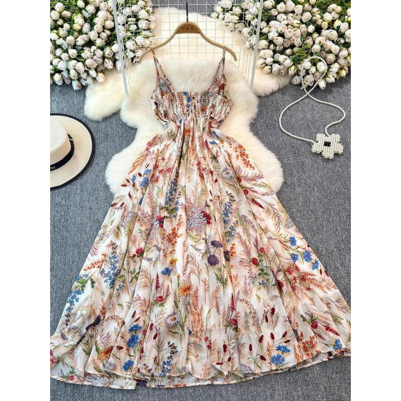 Floral Print Sports Suit