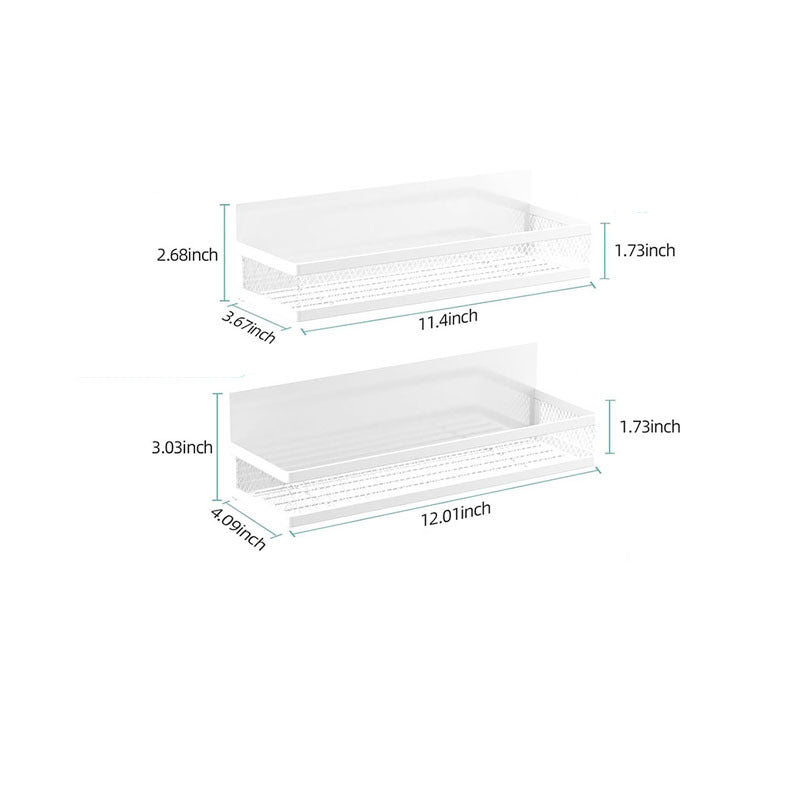Grid Storage Rack with Hooks