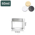 Multi-Color Glass Candle Containers – Elegant Home Decor Jars with Gold/Silver/Black Lids