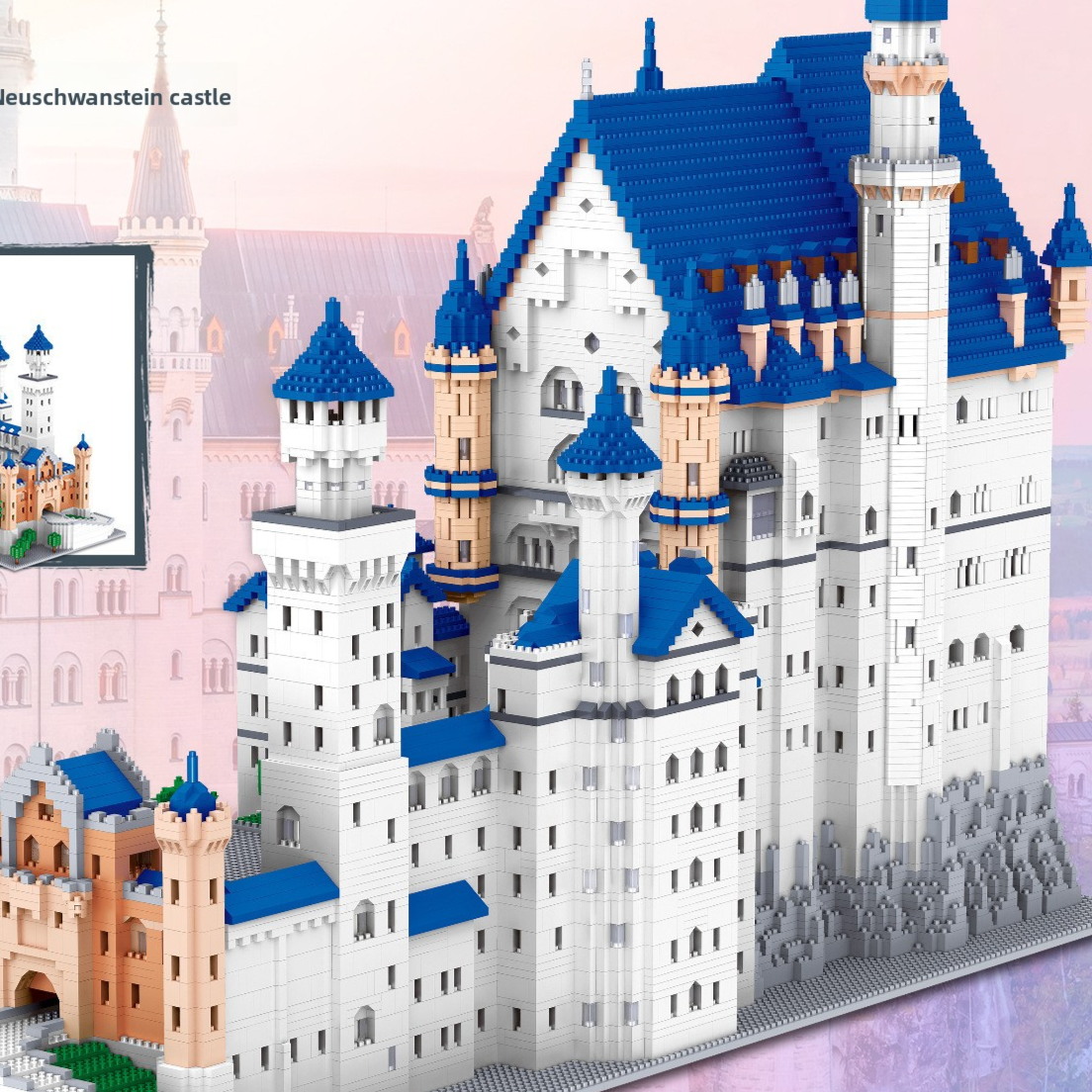 Imperial Architectural Series Micro-Diamond Landmark Exhibition Set