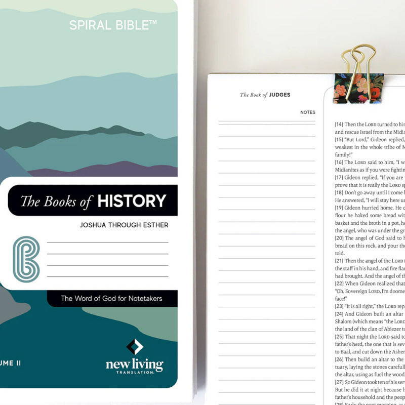 Amazon the in a Year: a 52-Week Study A4 Notebook A5 Coil Notebook Notepad