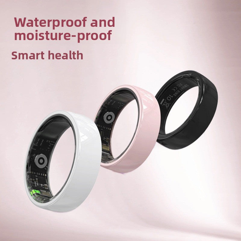 Aero Ring Smart Health Ring | Waterproof Fitness Tracker with Gesture & Camera Control