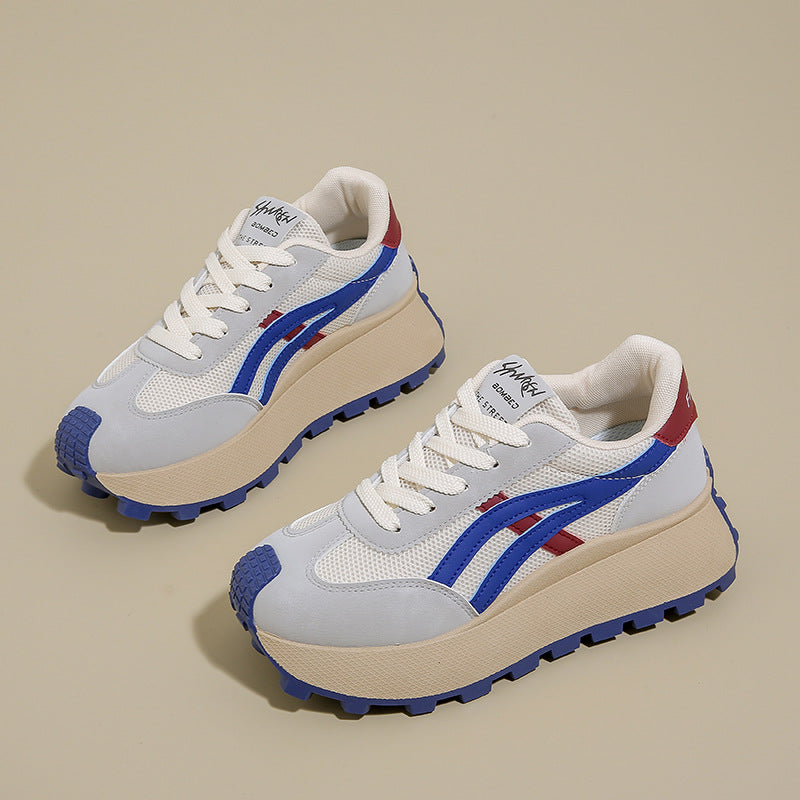 Women's casual platform chunky sneakers
