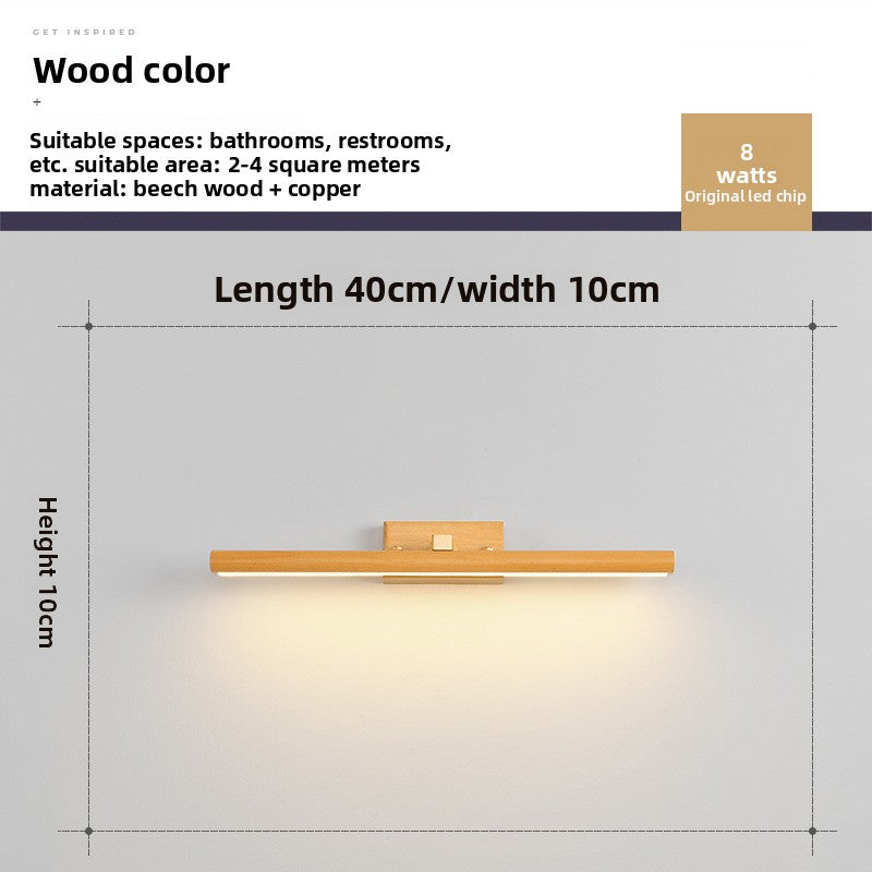 Modern Wood LED Wall Lamp