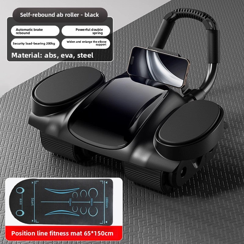 Abdominal Wheel Exercise Mat with Knee Pad