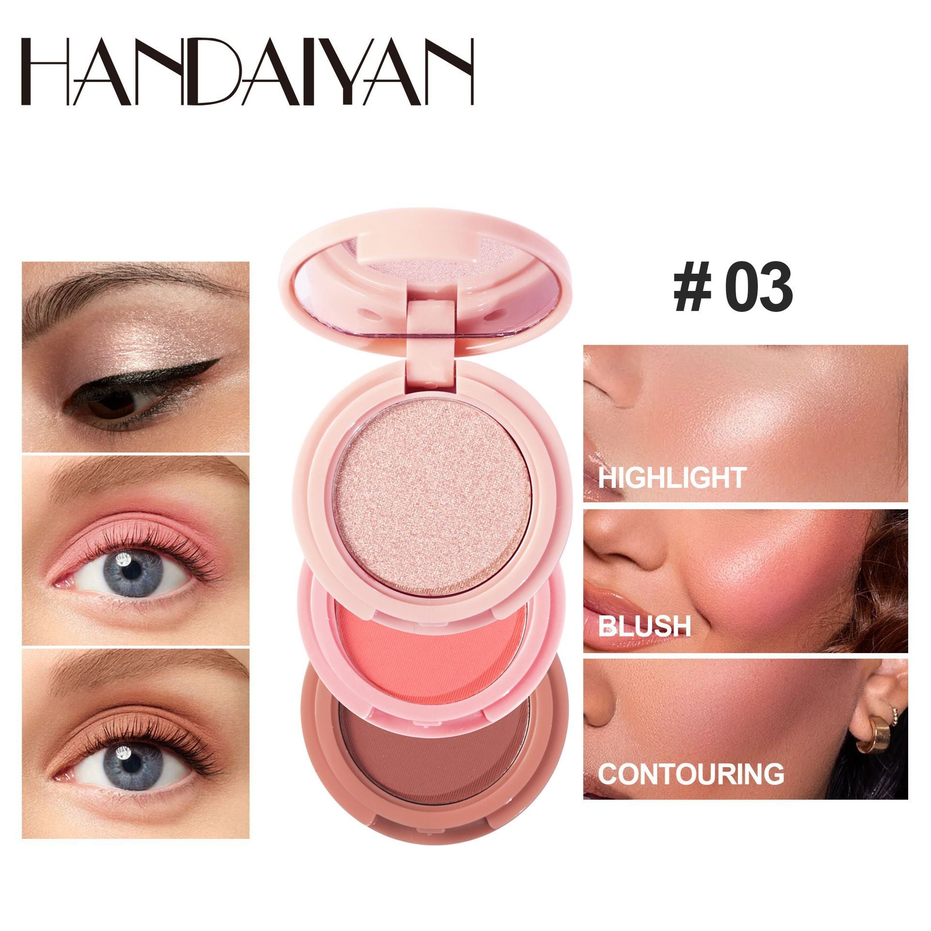 Three Color Contouring Palette