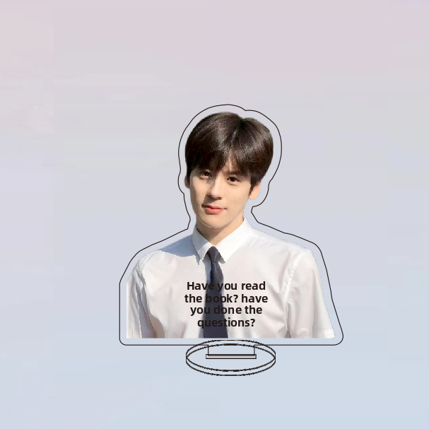 Double-Sided Acrylic Desktop Stand