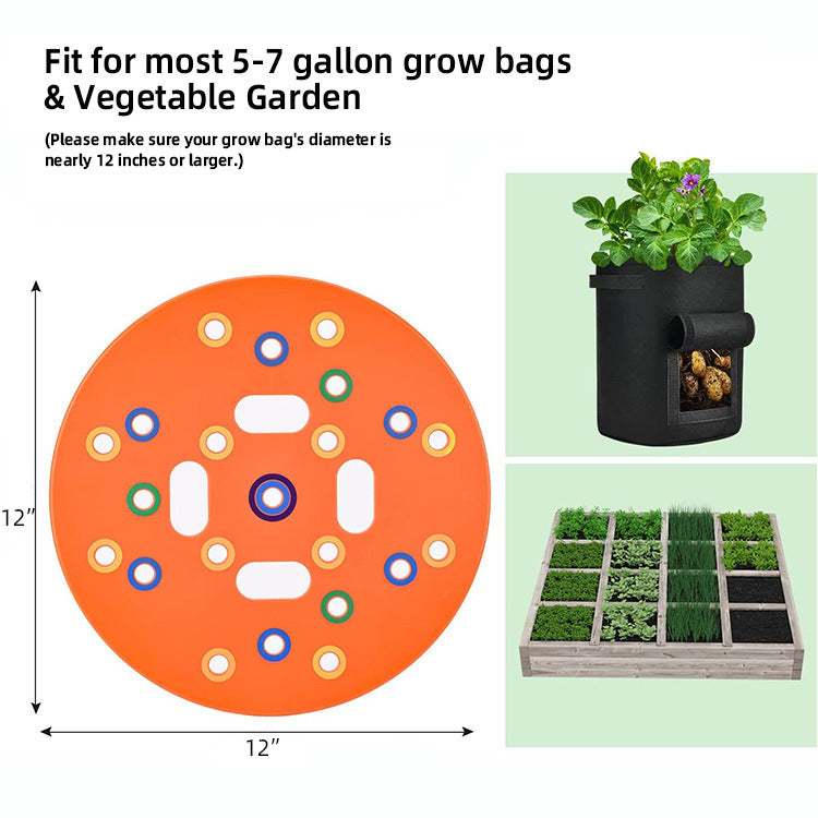 Gardening tools plant planting board