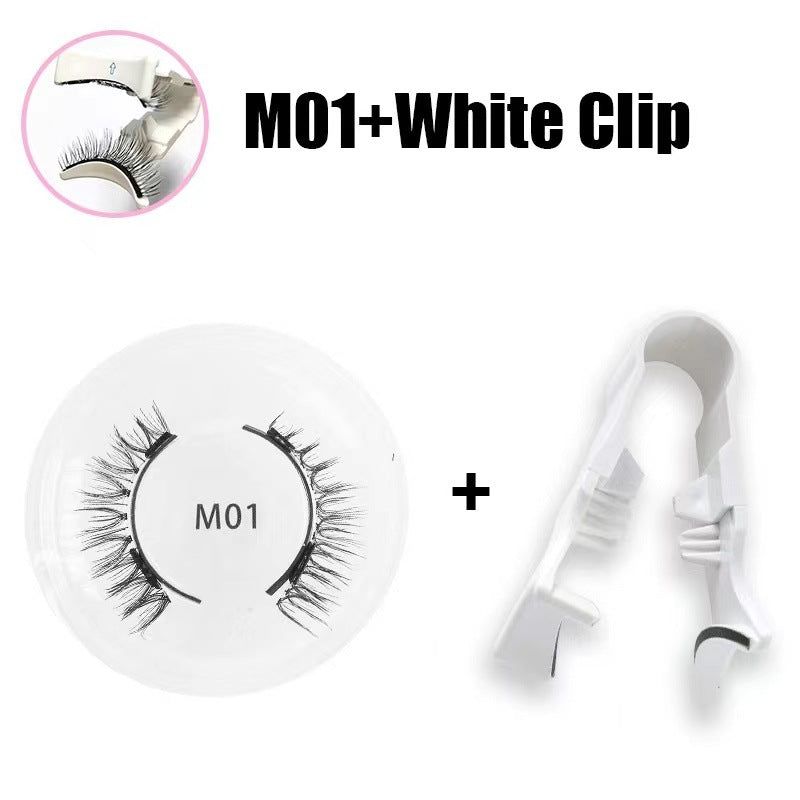 Magnetic glue-free false eyelash kit