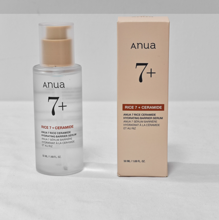 Anua Peach 7% Rice Ceramide Serum 30ml- Korean Barrier Repair & Glass Skin Serum
