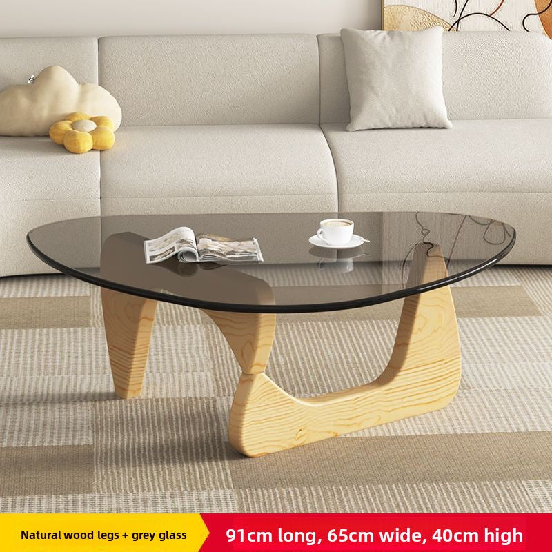Simple and creative round coffee table