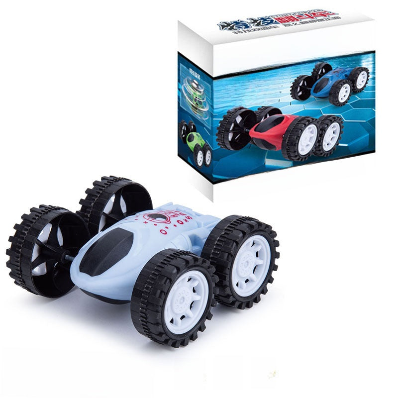Inertial double-sided dump truck