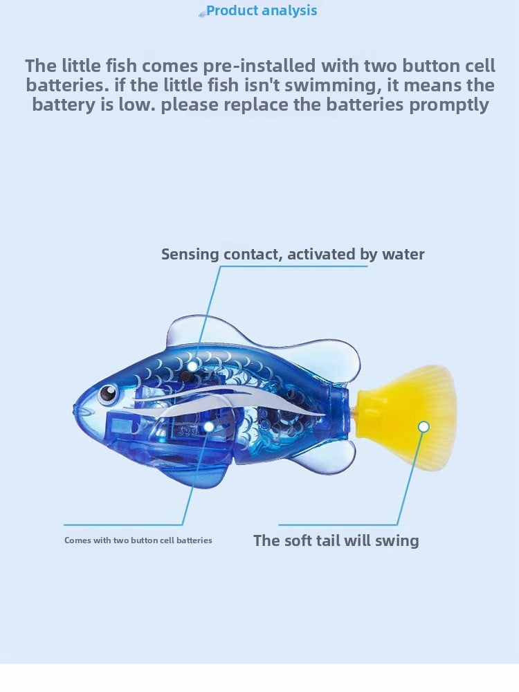 Baby Baby Simulation Small Fish Electric Tortoise Shark Children Bath Bath Water Play Toy