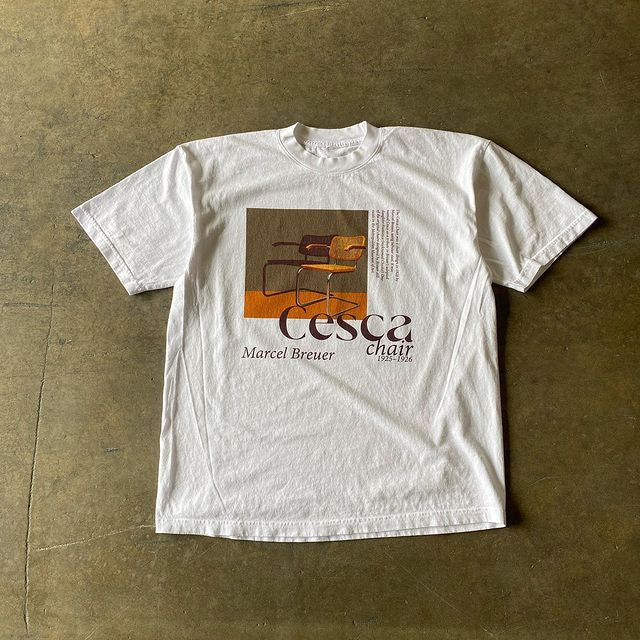 Vintage Peach Print Cotton T-shirt Y2k Kawaii Casual Tee