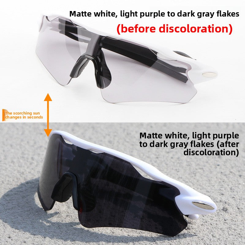TR90 Sports Riding Sunglasses UV400 Protection Half Frame