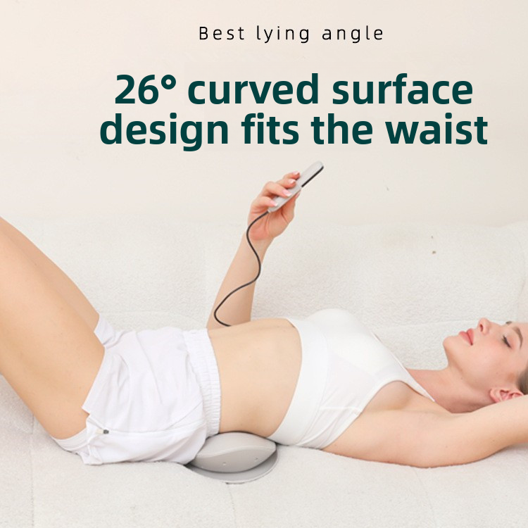 EMS Heating Lumbar Massager with Vibration