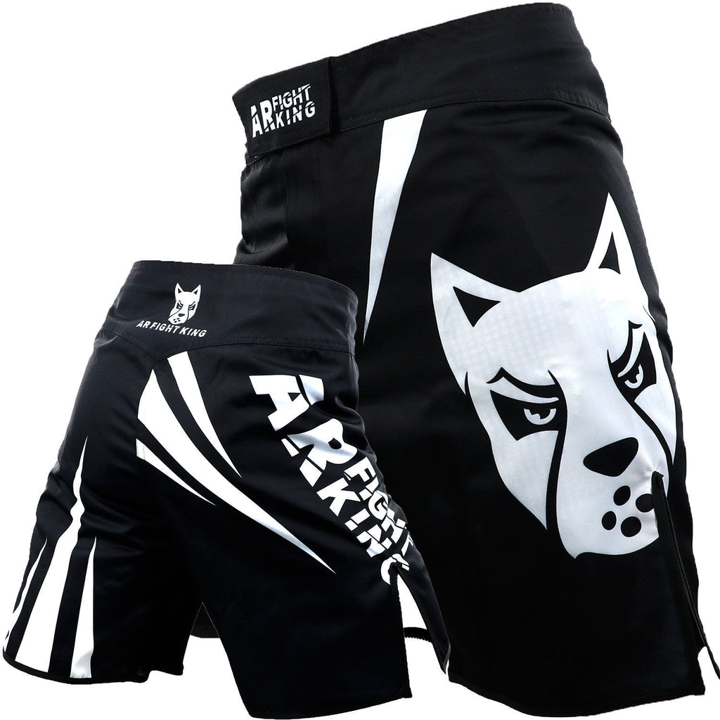 Elastic Quick-Dry Training Shorts for MMA Running Fitness