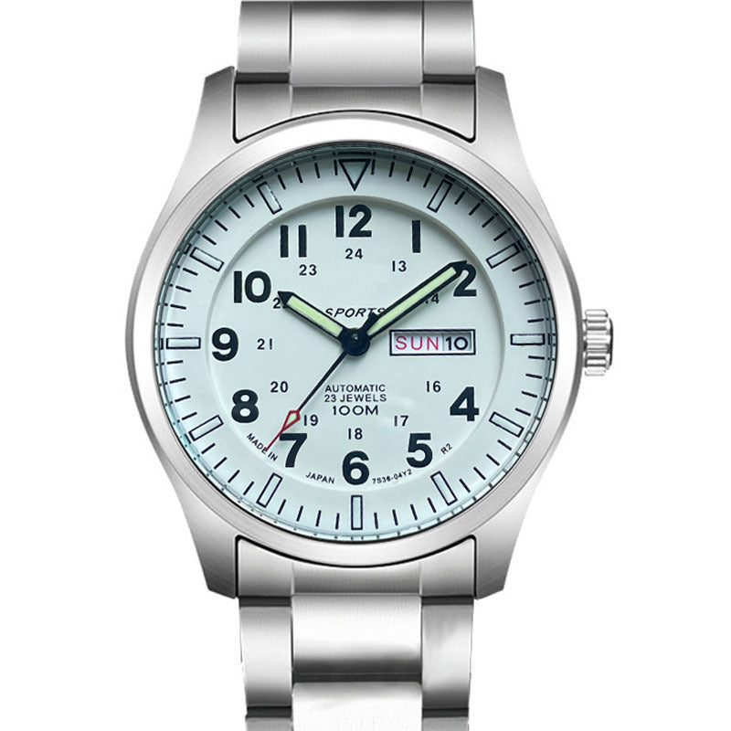 Mens Calendar Sport Wristwatch