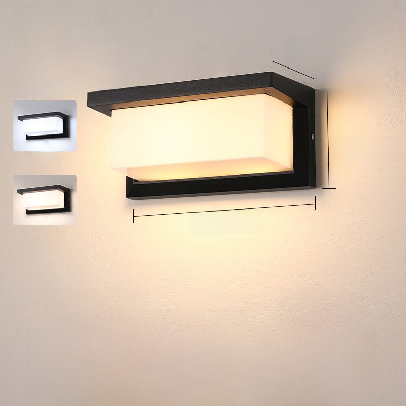 Waterproof Outdoor Wall Lamp with Motion Sensor