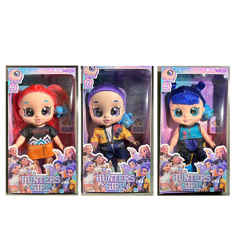 5D Eyes Articulated Music Doll with Theme Song