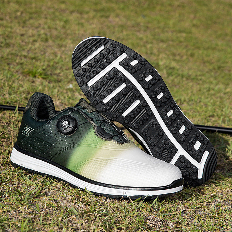 Breathable Rubber Sole Golf Shoes