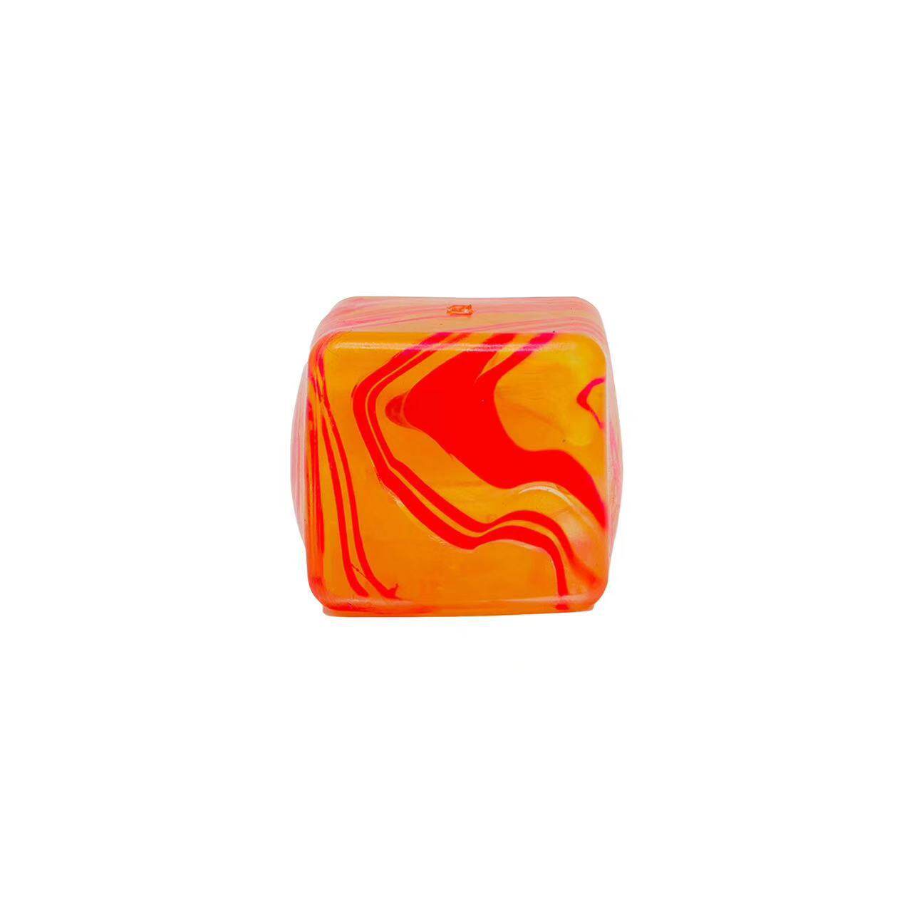 Ice cube squeeze toy